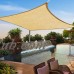16x16' Square Sun Shade Sail UV Blocking Outdoor Patio Lawn Garden Canopy Cover   